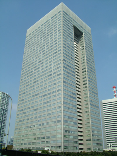 東芝本社ビル共用部塗装